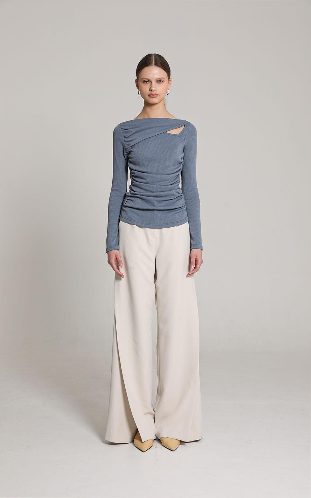 Kendall Trousers (Ivory) — vue 2