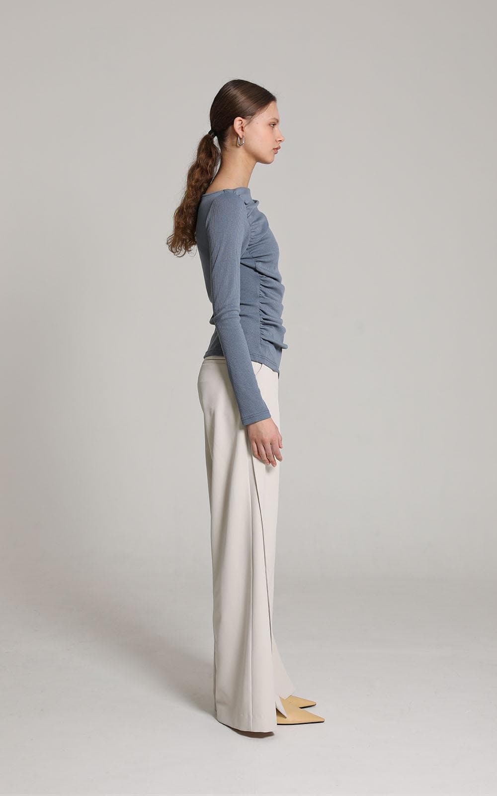 Kendall Trousers (Ivory) — vue 4