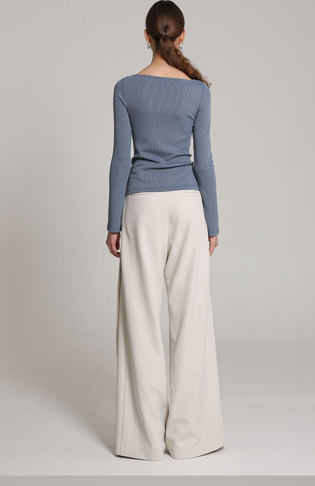 Kendall Trousers (Ivory) — vue 9