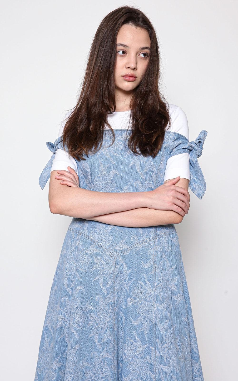 Benny Dress (Light Blue) — vue 3