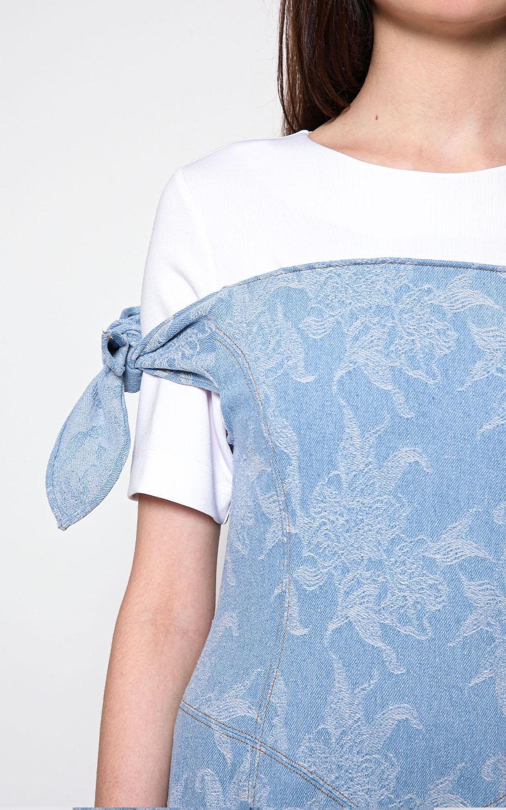 Benny Dress (Light Blue) — vue 4