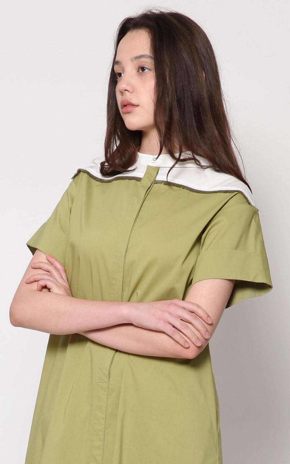 Teo Dress (Green) — vue 3