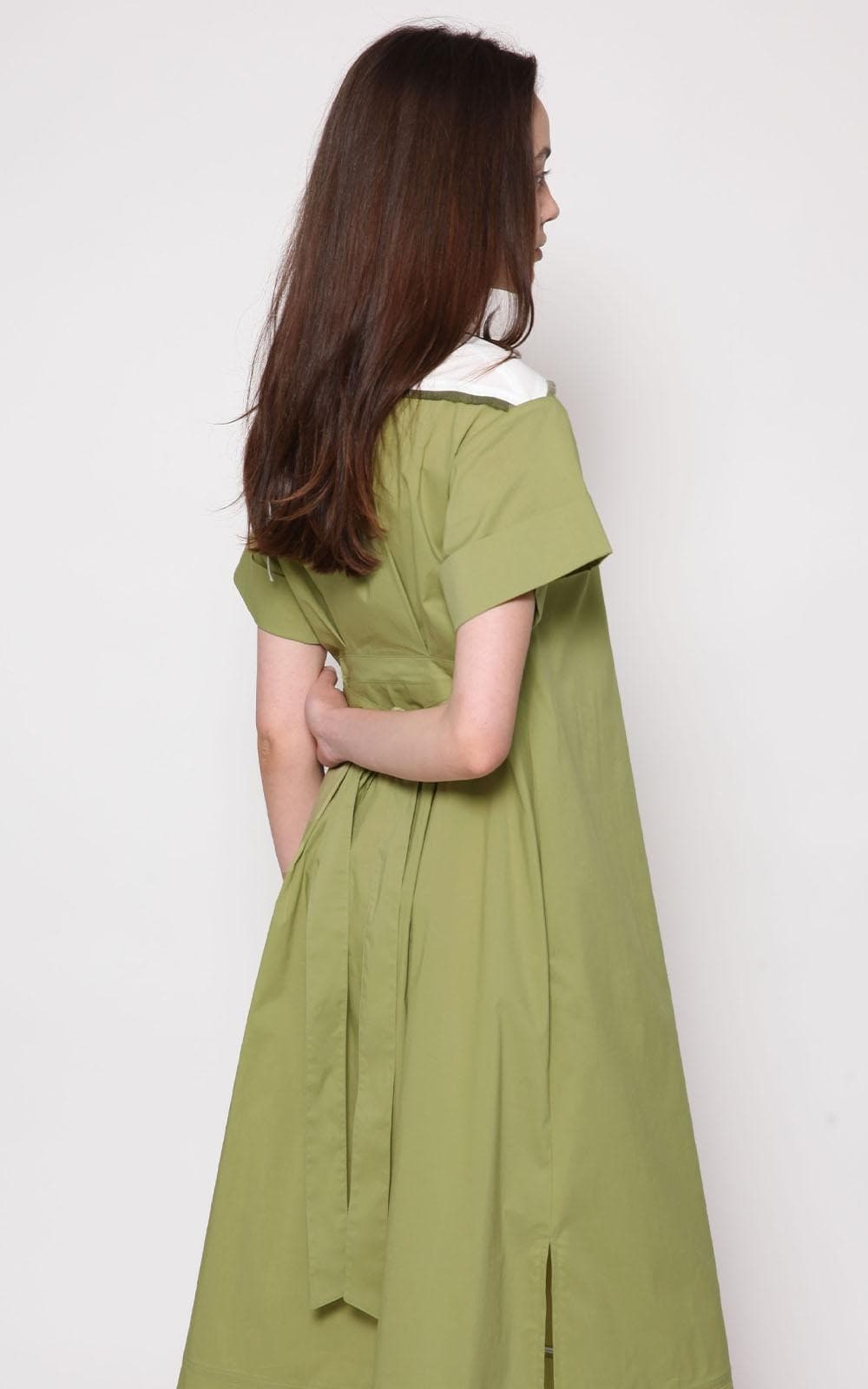 Teo Dress (Green) — vue 4