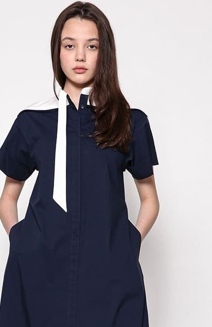 Teo Dress (Navy) — vue 5