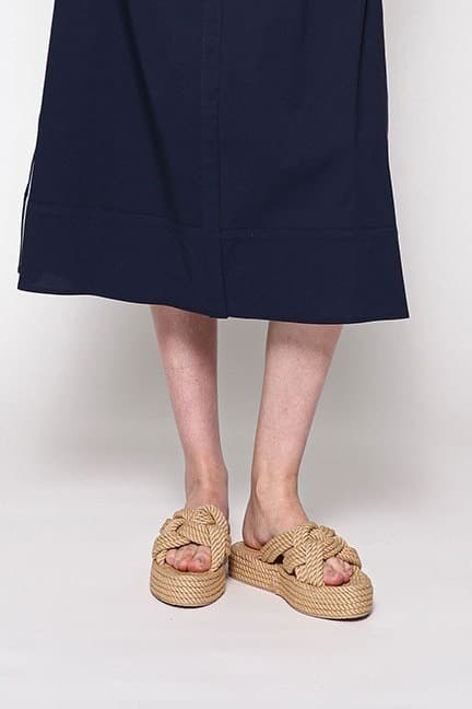 Teo Dress (Navy) — vue 6
