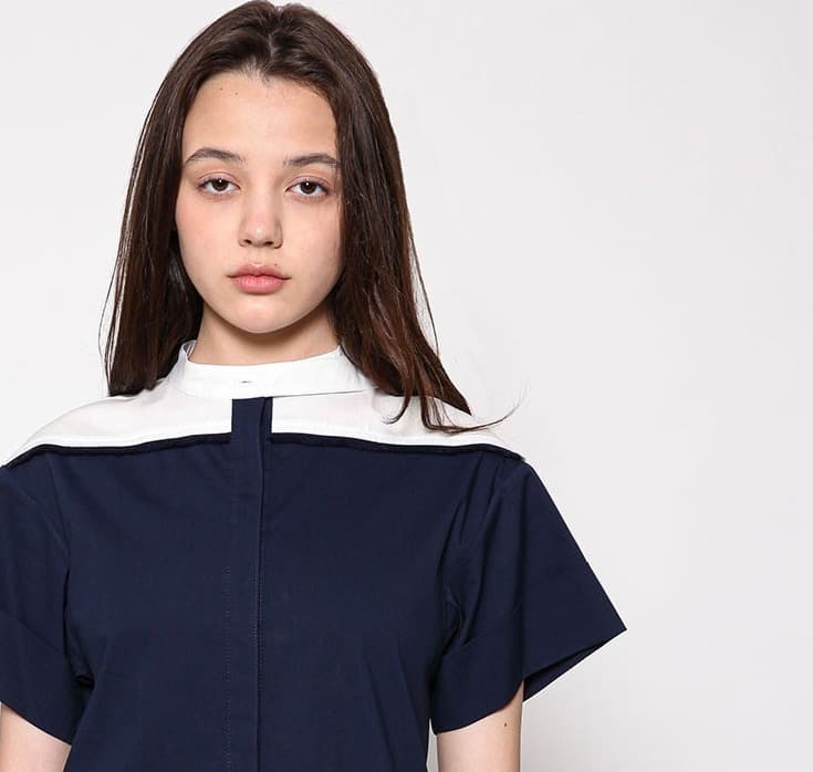 Teo Dress (Navy) — vue 7