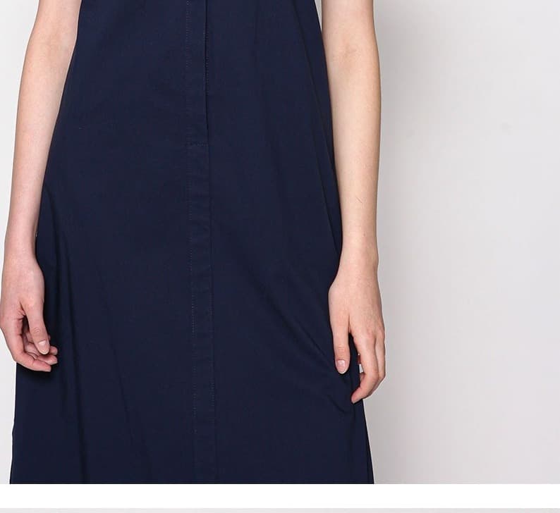 Teo Dress (Navy) — vue 8