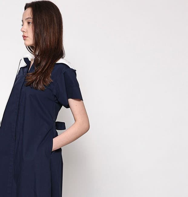 Teo Dress (Navy) — vue 11