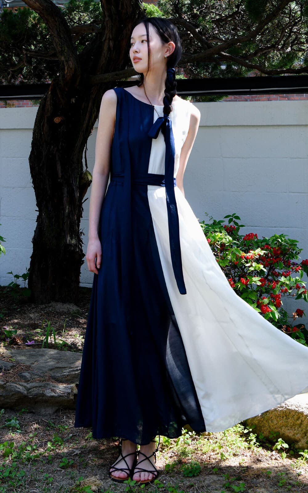 Marah Dress (Navy) — vue 4