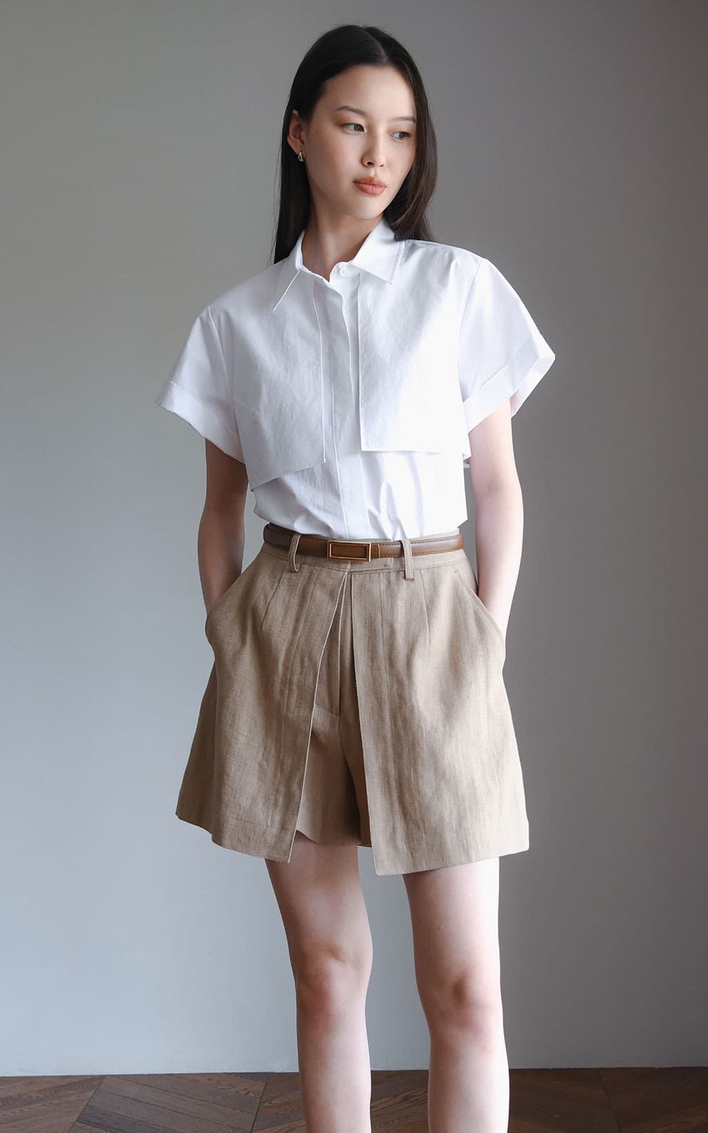 Noa Shirt (White) — vue 2