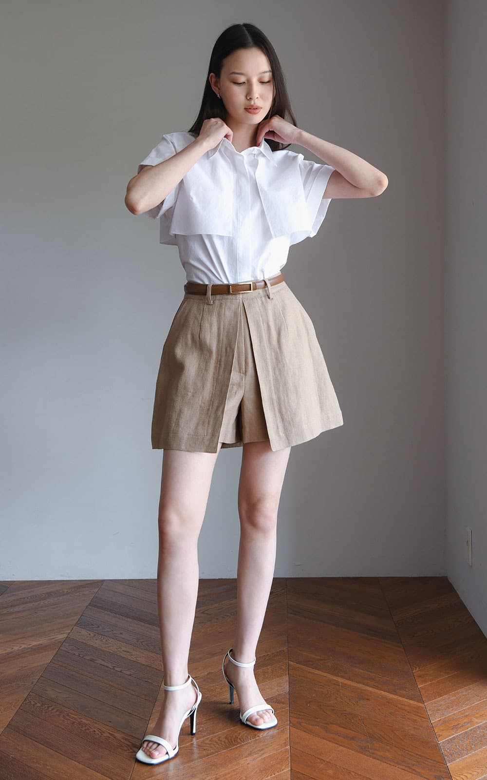 Noa Shirt (White) — vue 3