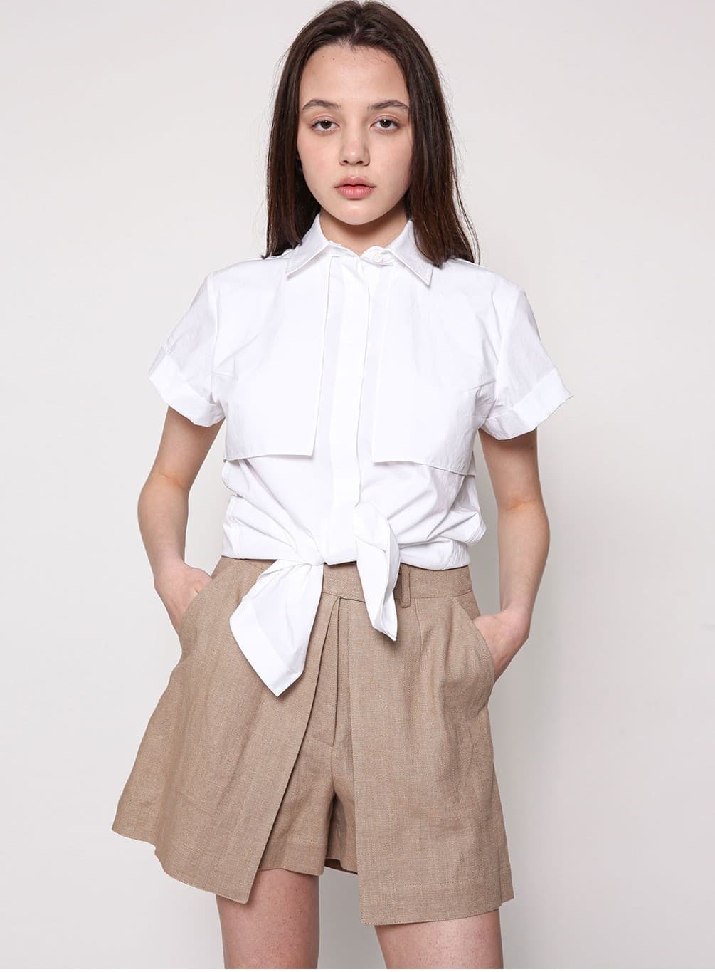 Noa Shirt (White) — vue 8