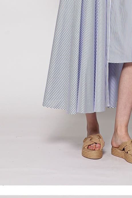 Annabel Skirt (Blue Stripe) — vue 9