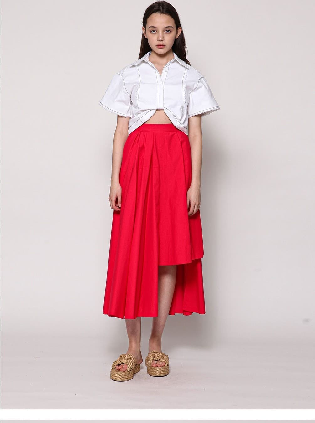 Annabel Skirt (Fuchsia Pink) — vue 5