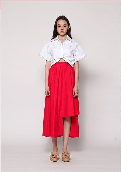 Annabel Skirt (Fuchsia Pink) — vue 10