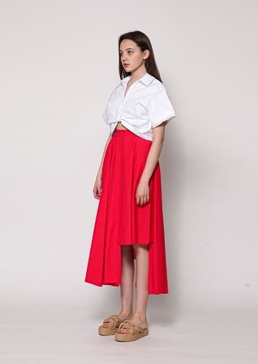Annabel Skirt (Fuchsia Pink) — vue 11