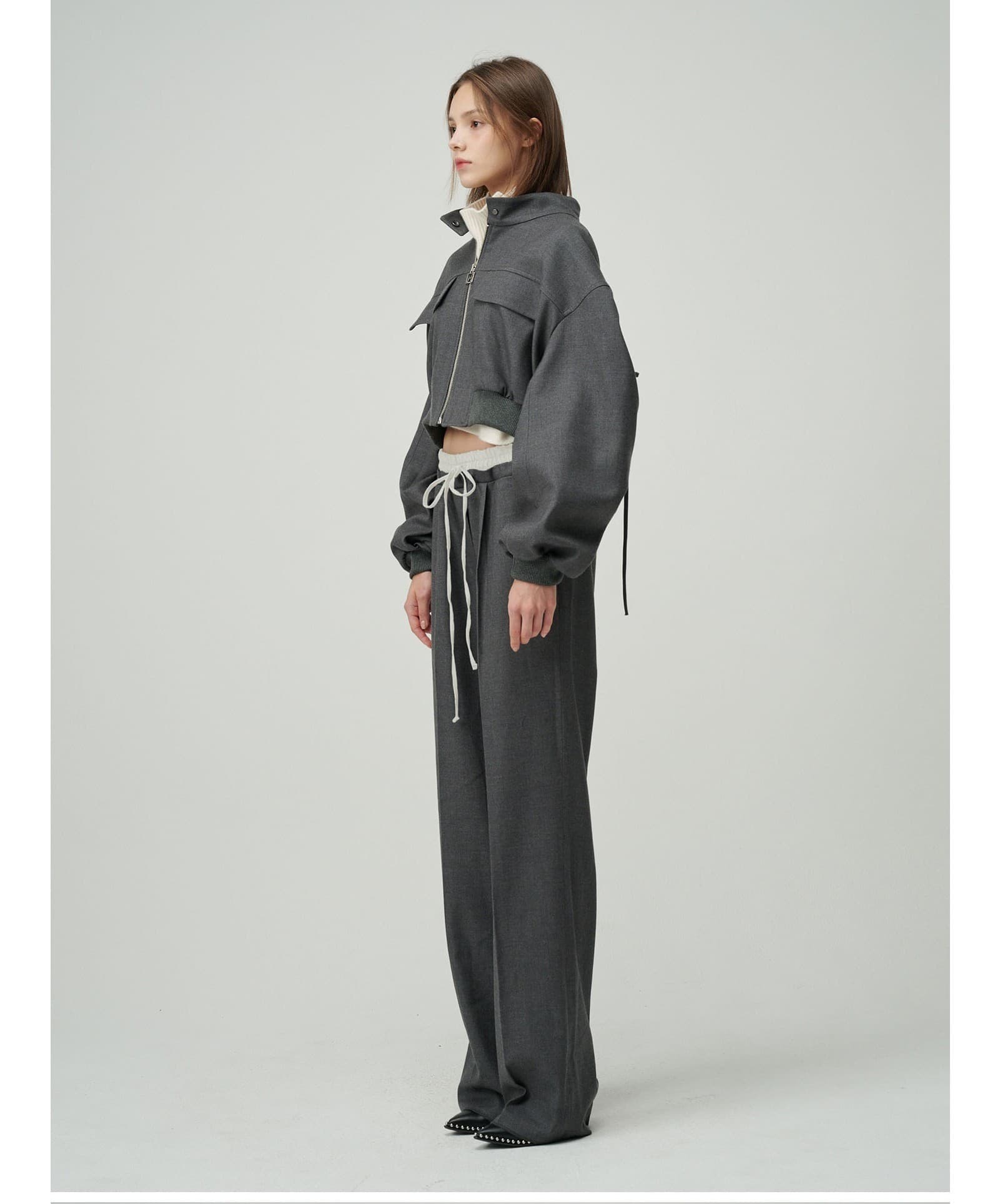 Kaylee Trousers (Grey) — vue 6
