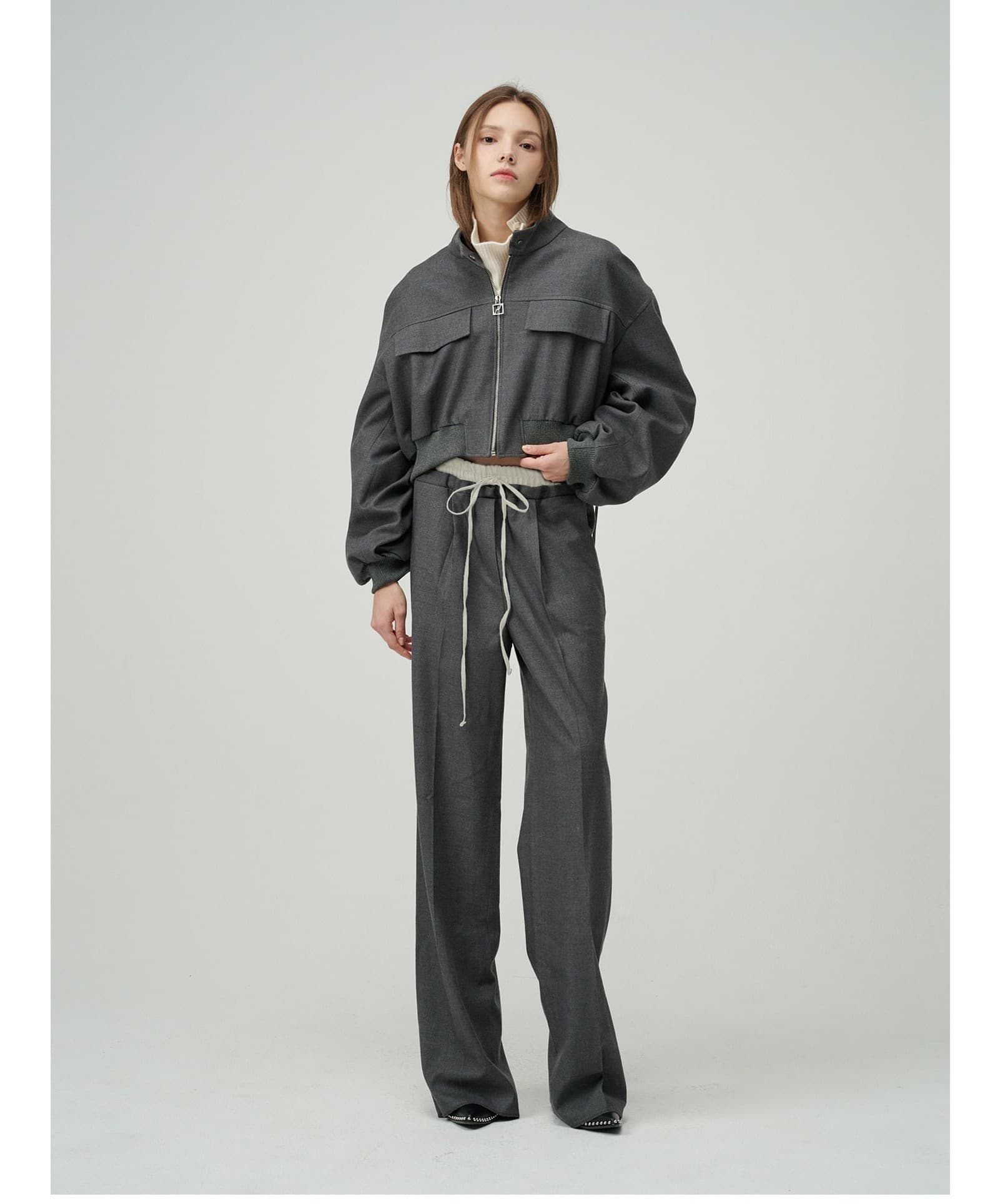 Kaylee Trousers (Grey) — vue 8