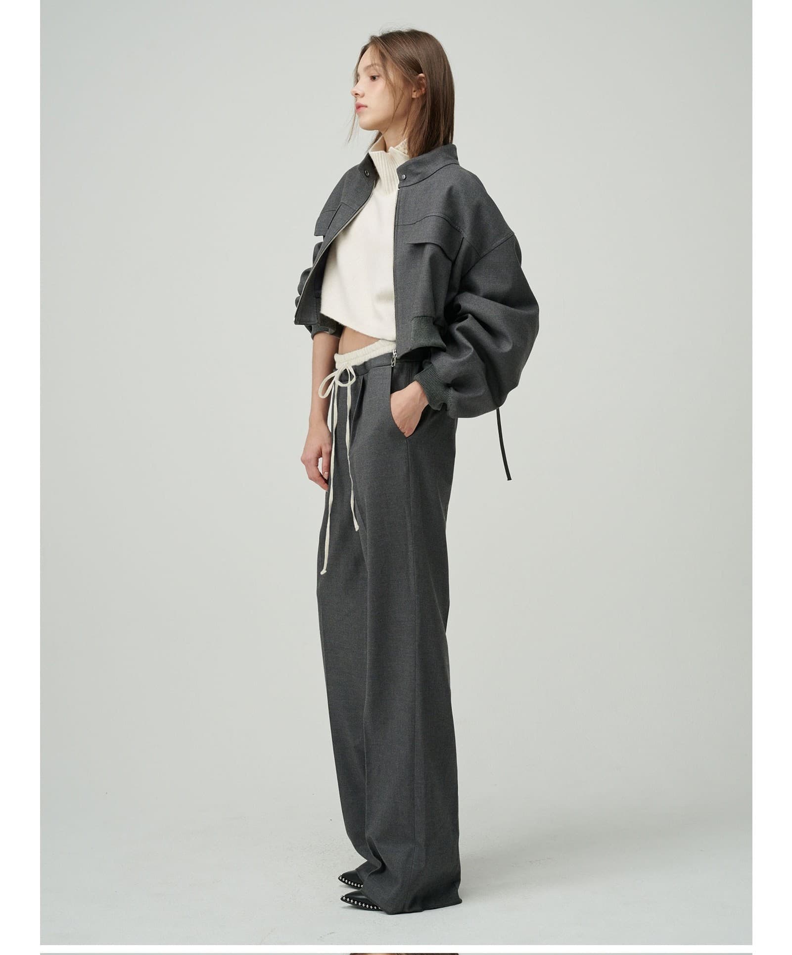 Kaylee Trousers (Grey) — vue 10