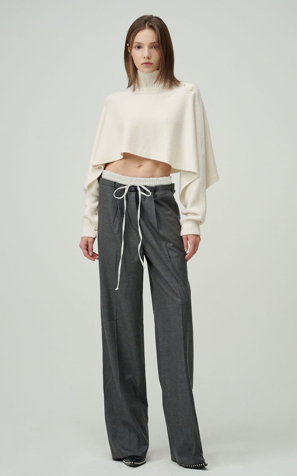 Kaylee Trousers (Grey) — vue 1