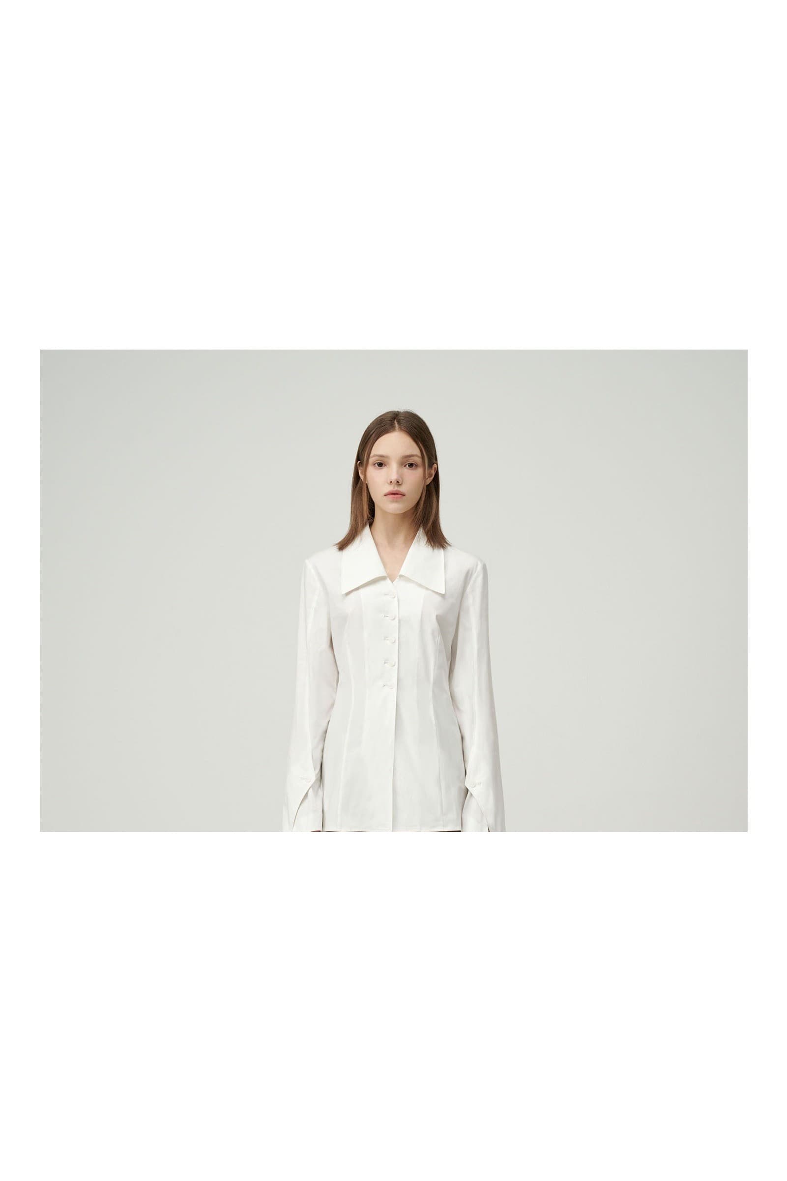 Sophia Shirt (White) — vue 5