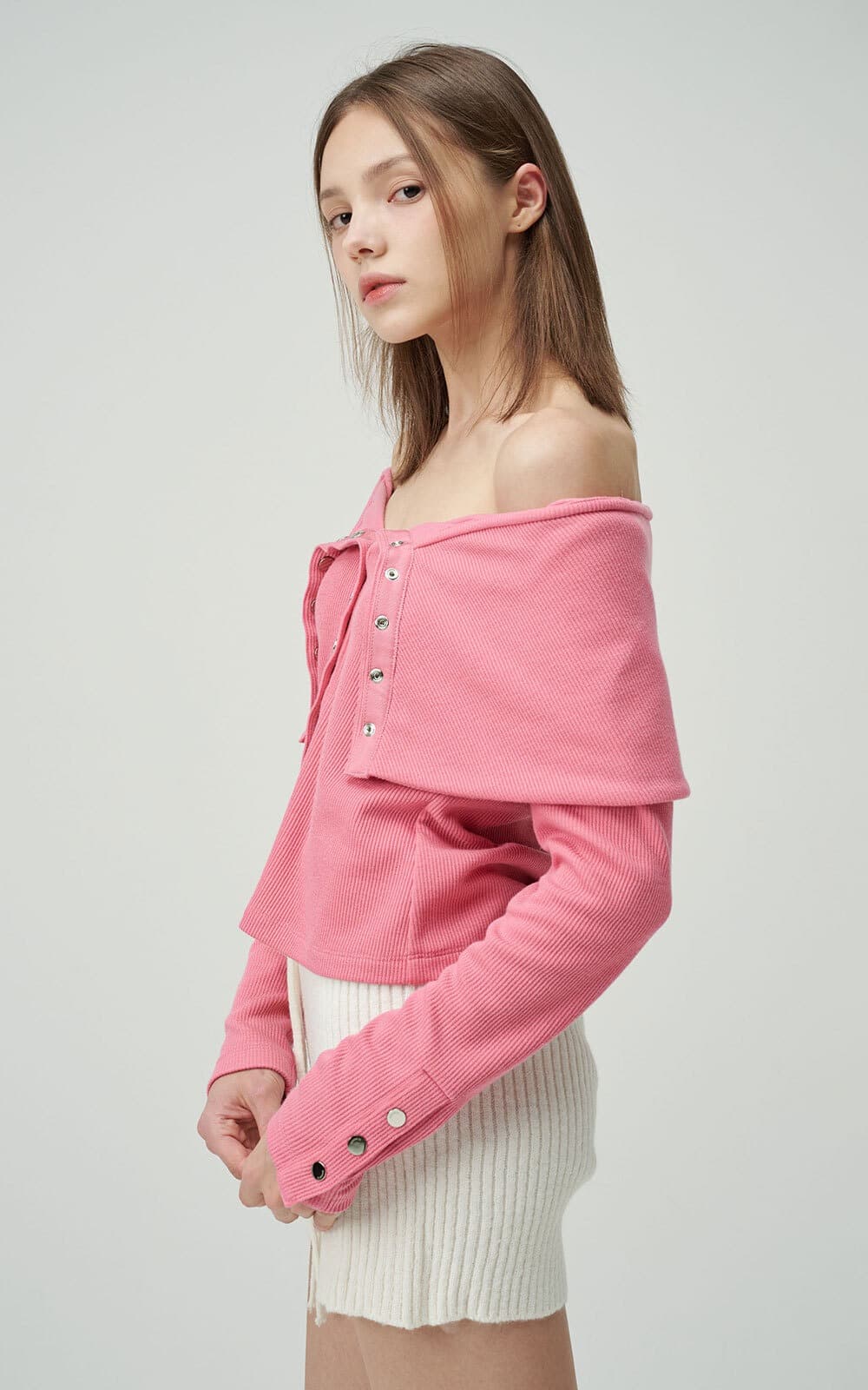 Meave Cardigan (Pink) — vue 4
