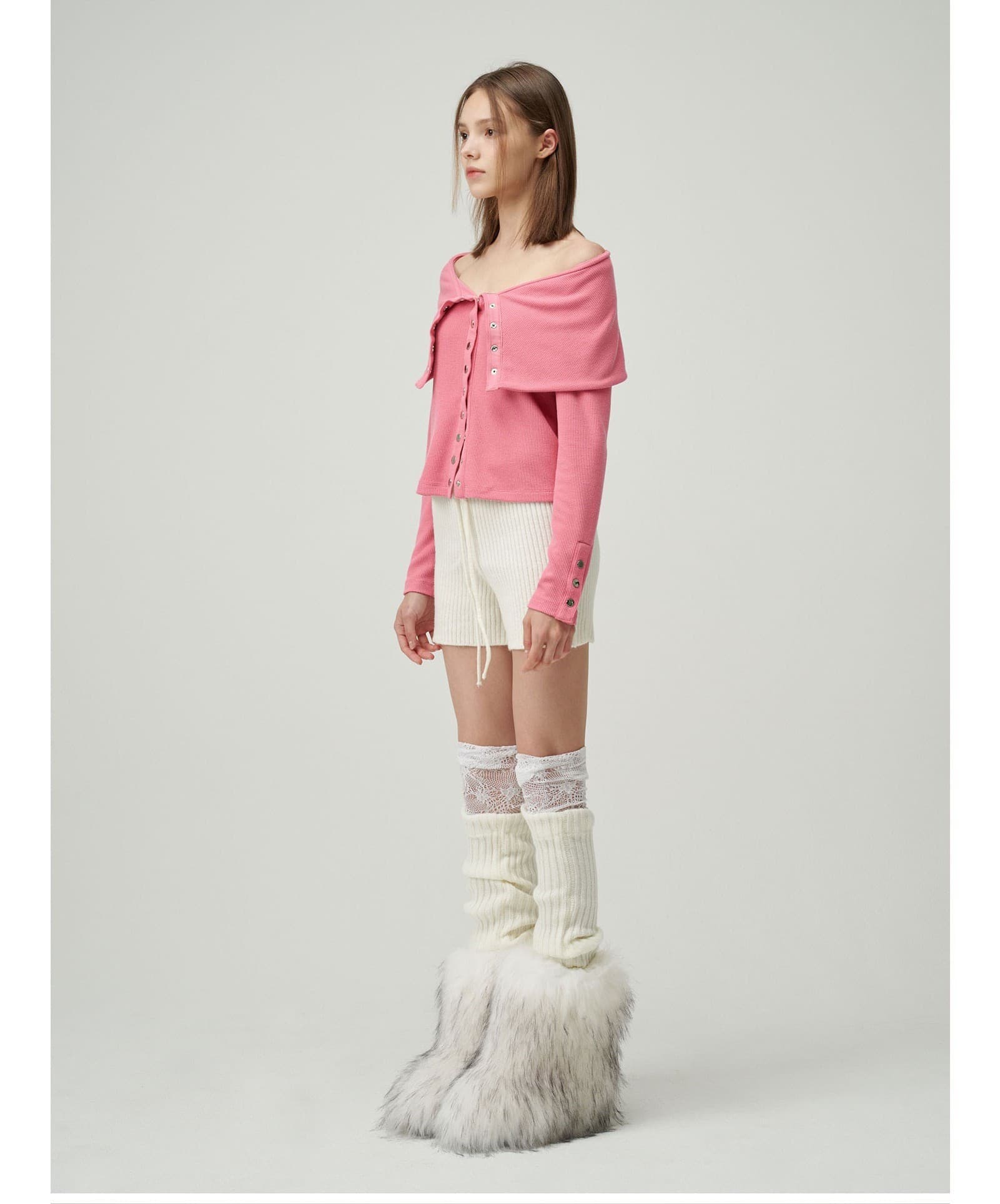 Meave Cardigan (Pink) — vue 6