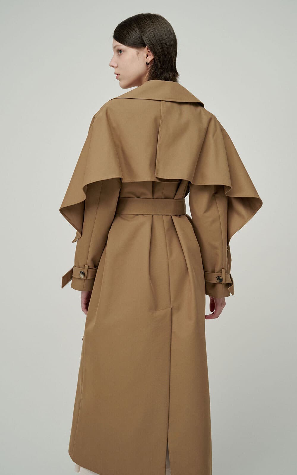 Sonnie Trench Coat (Camel) — vue 4