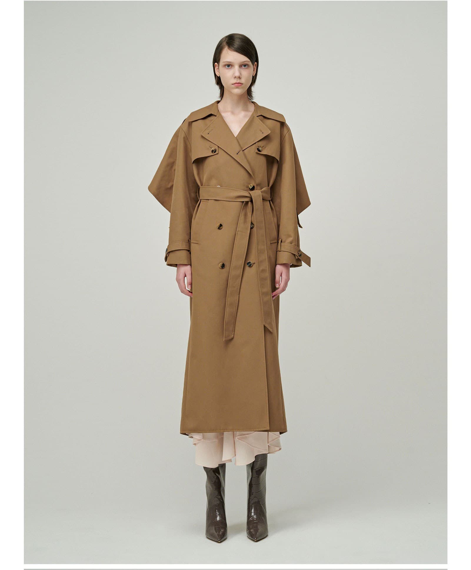 Sonnie Trench Coat (Camel) — vue 5