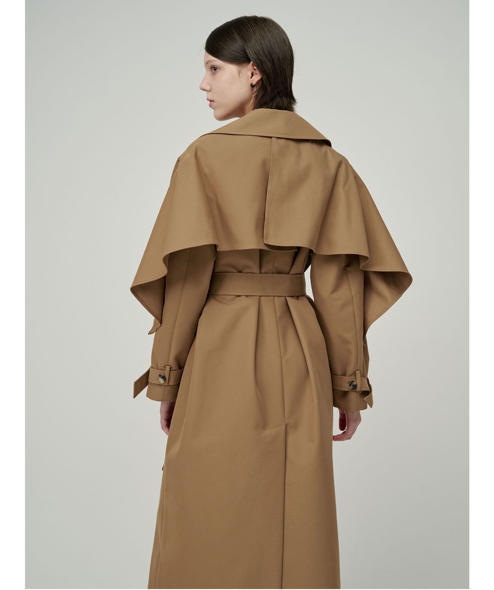 Sonnie Trench Coat (Camel) — vue 8