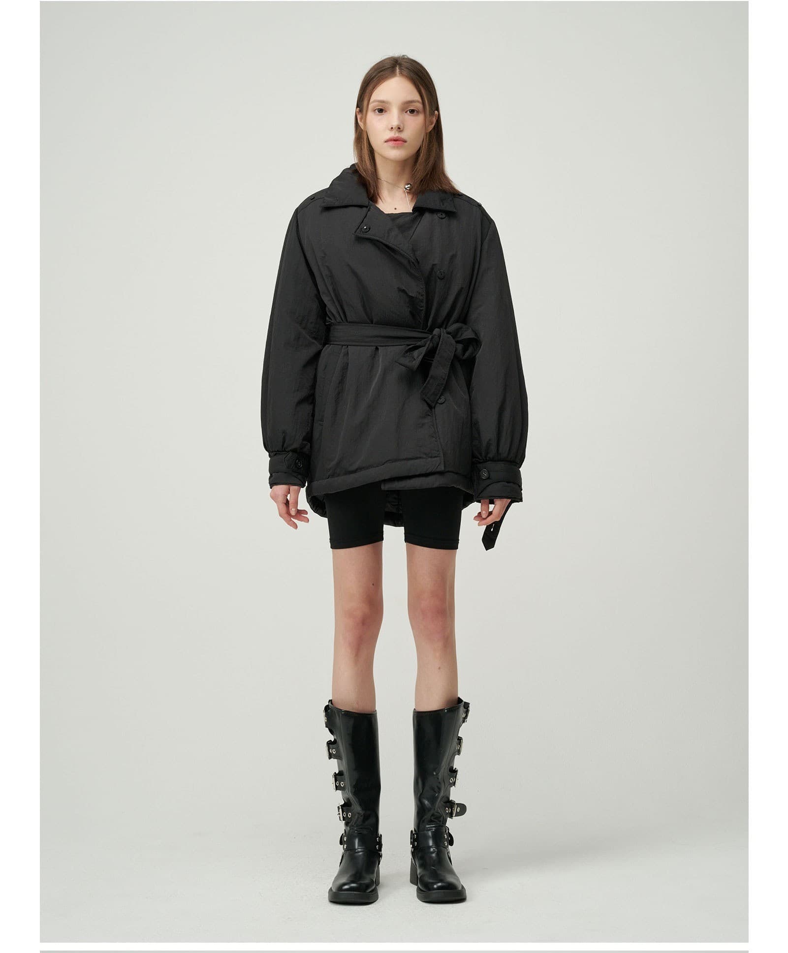 Kannie Puffer Jacket (Black) — vue 5