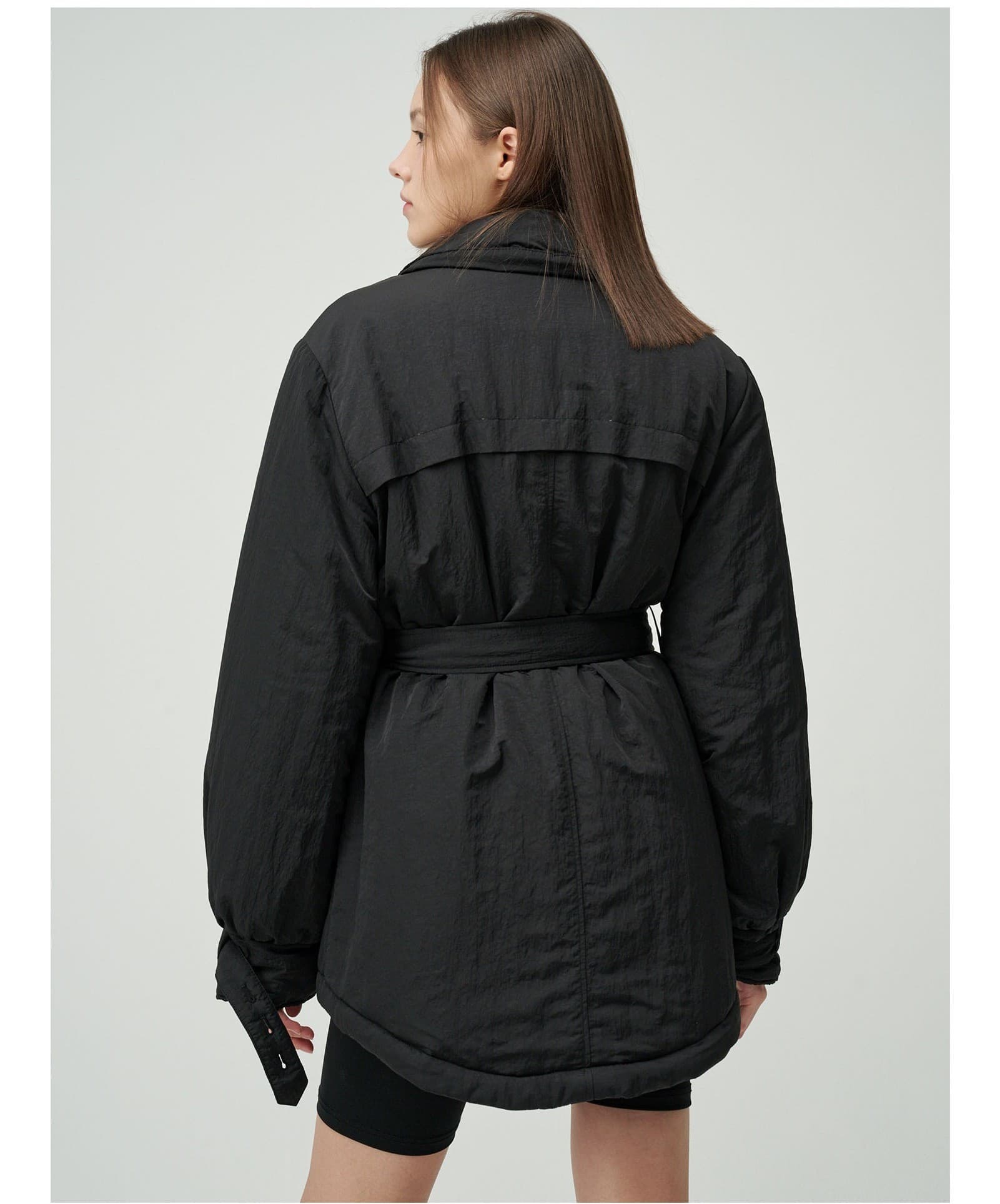 Kannie Puffer Jacket (Black) — vue 11