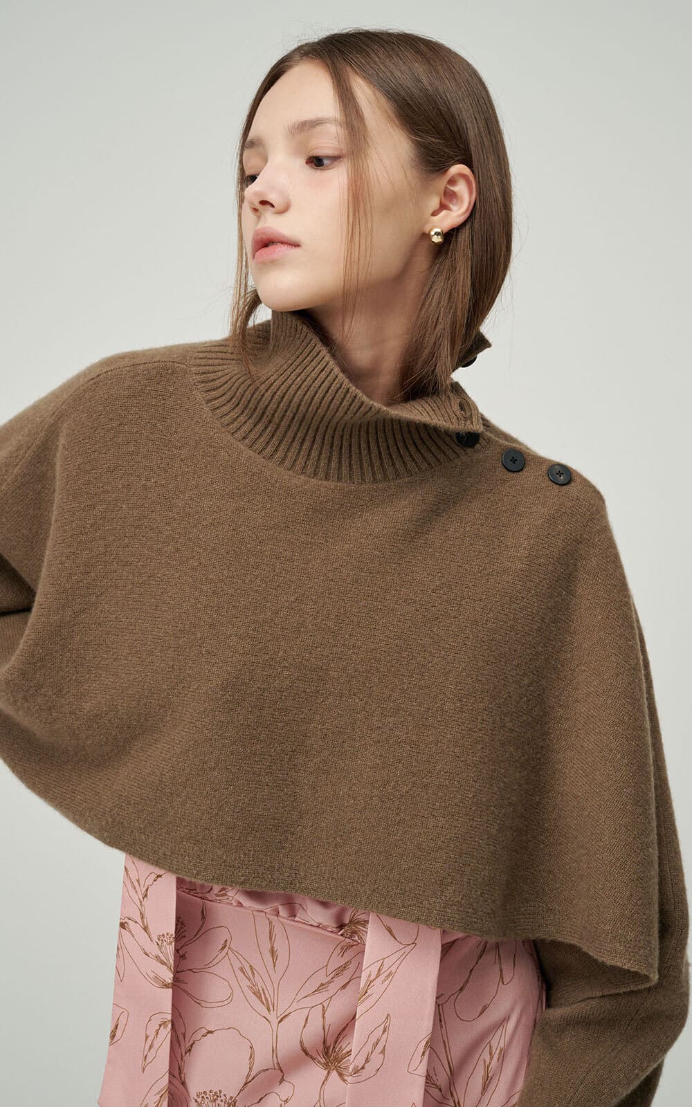 Ruby Cashmere Knit (Mocha) — vue 3