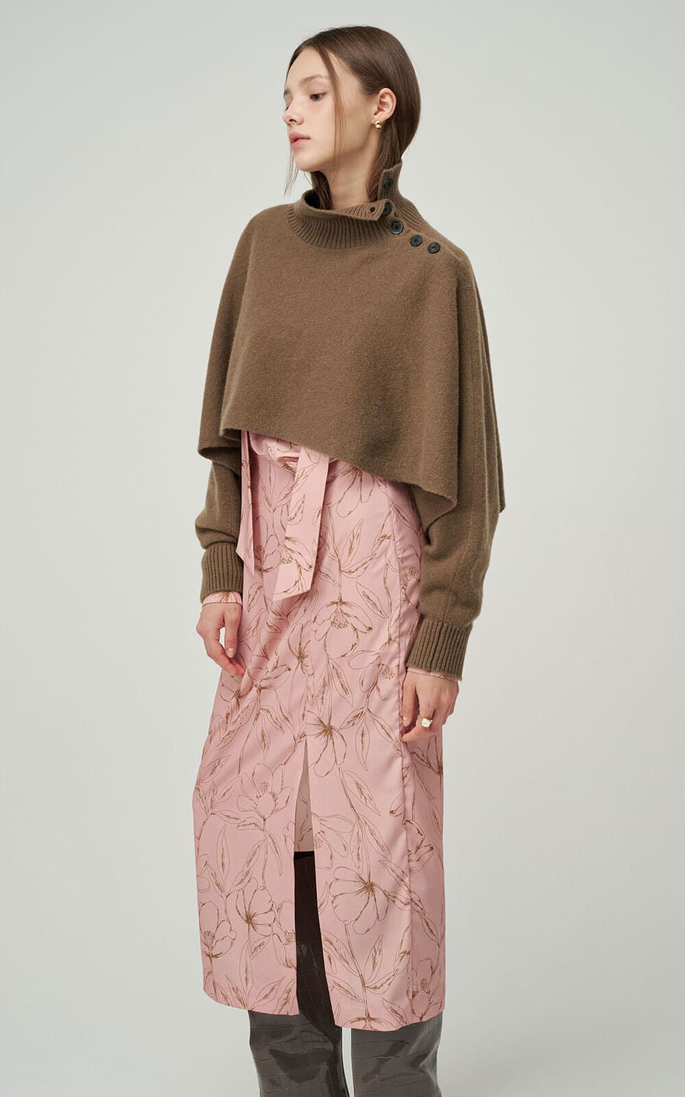 Ruby Cashmere Knit (Mocha) — vue 4