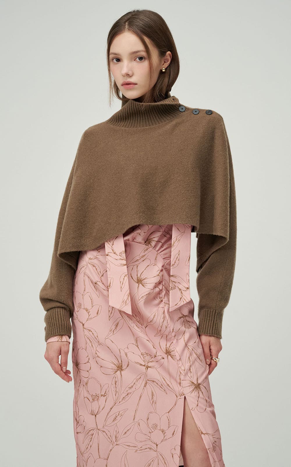 Ruby Cashmere Knit (Mocha) — vue 1