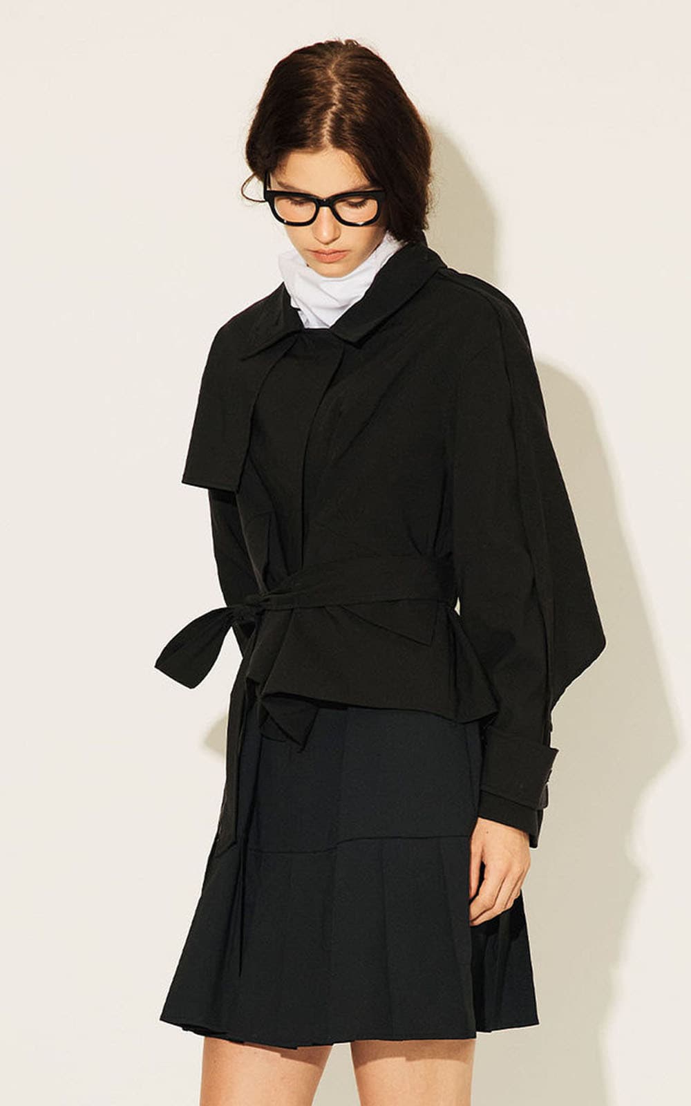 Colline Jacket (Black) — vue 3