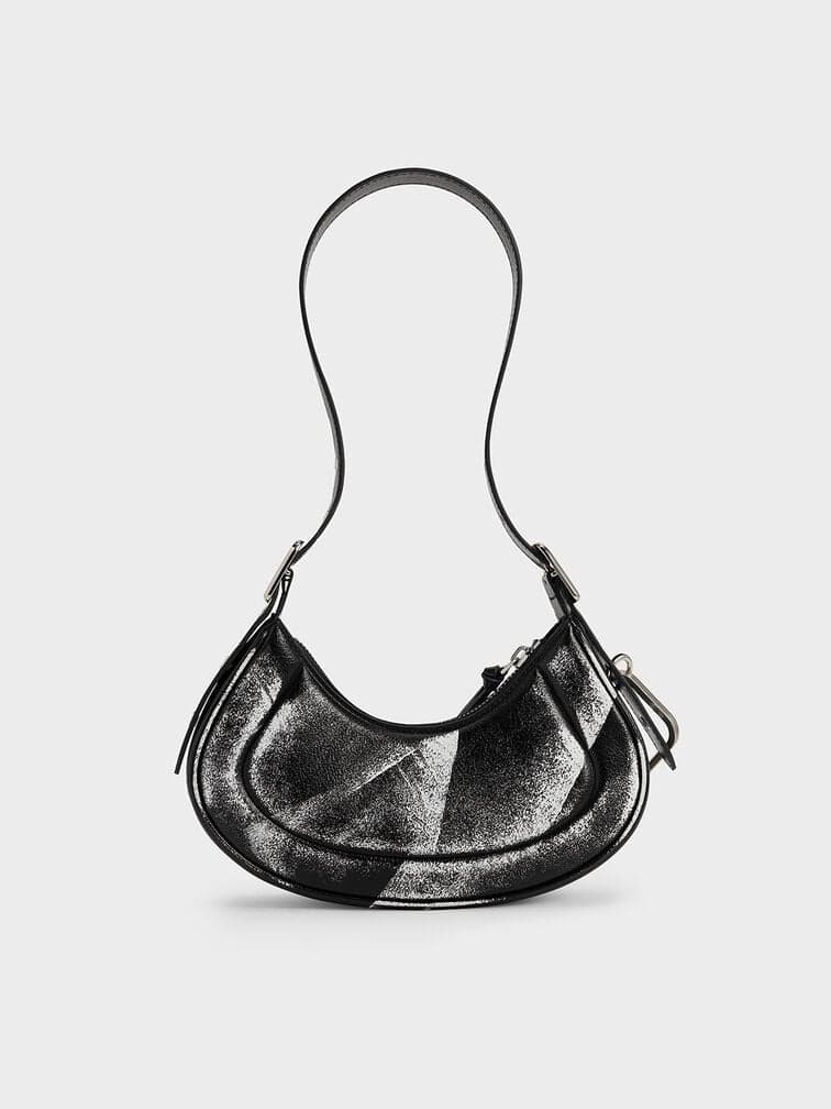 SEOKWOON YOON X CHARLES & KEITH Limited edition Petra Curved Shoulder Bag — vue 10