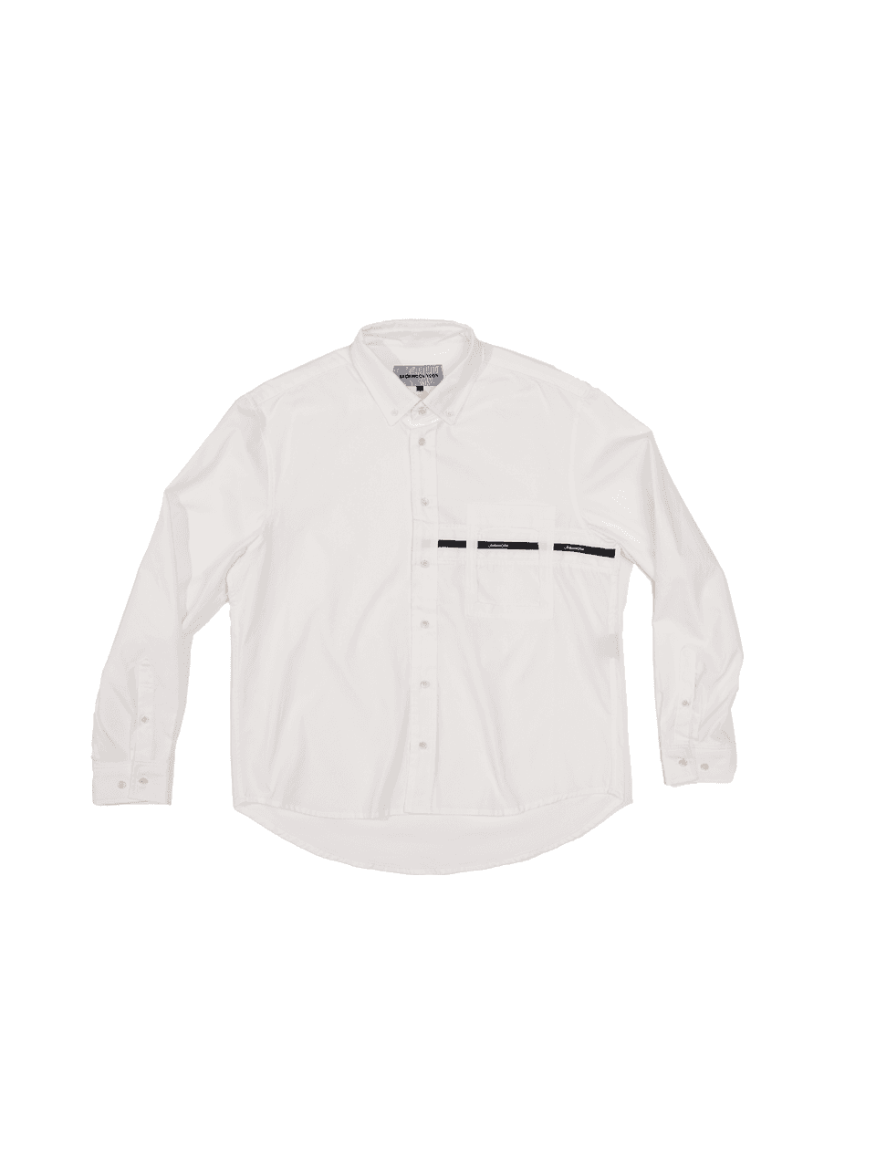 Cotton Tapped Shirt (Off-White) — vue 2
