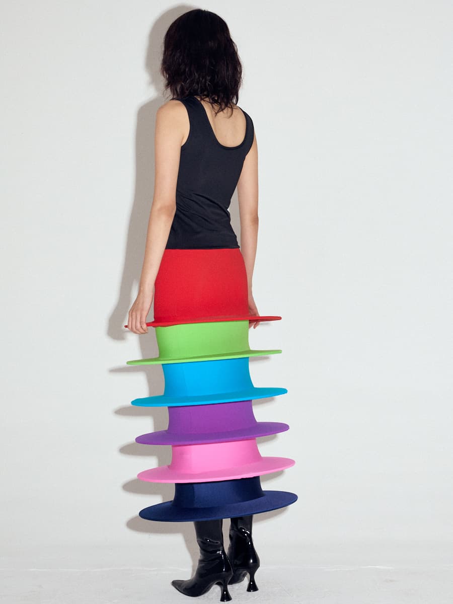 Discs Dress in Rainbow — vue 5