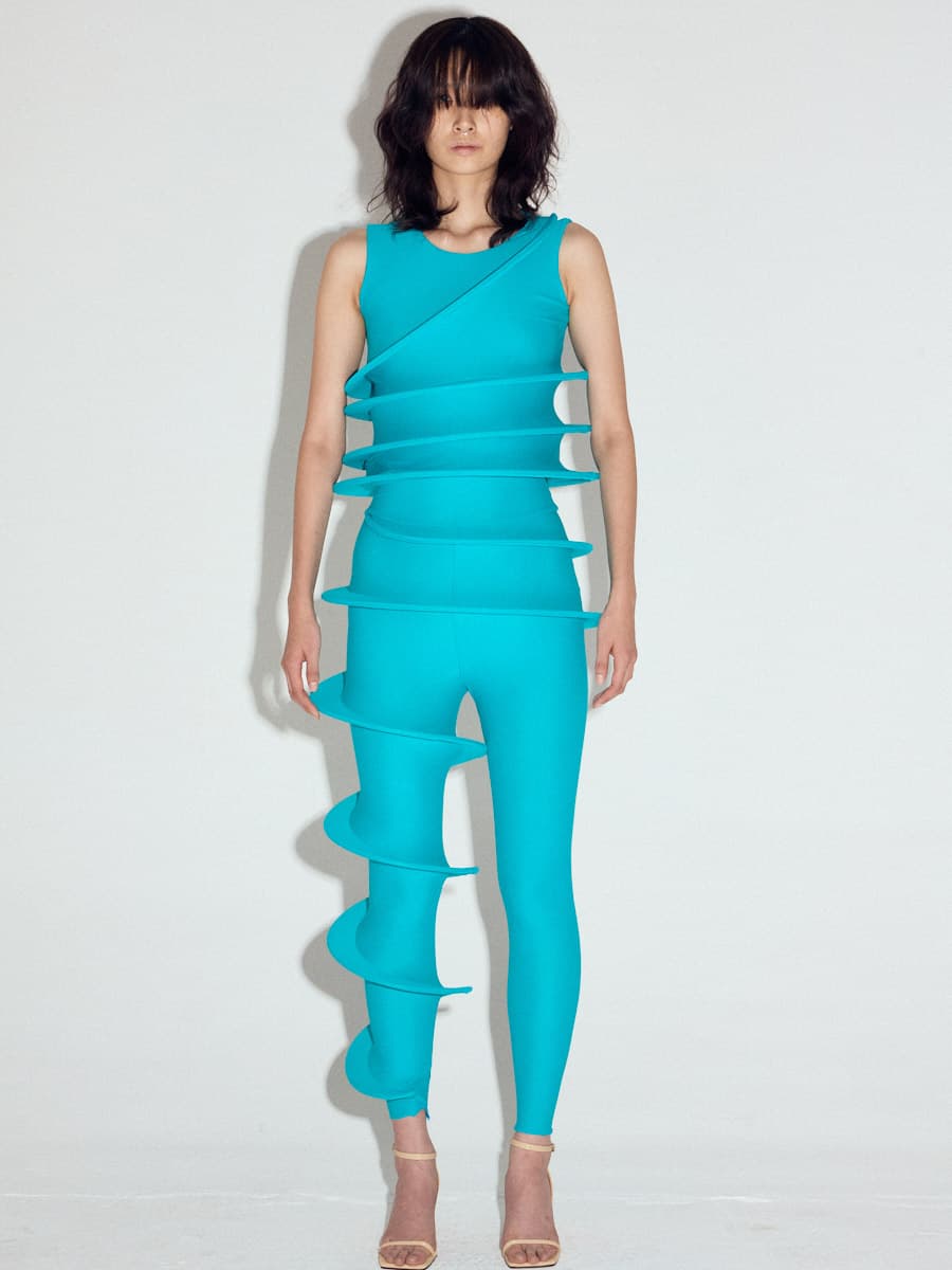 Slinky Top in Dark Turquoise — vue 2