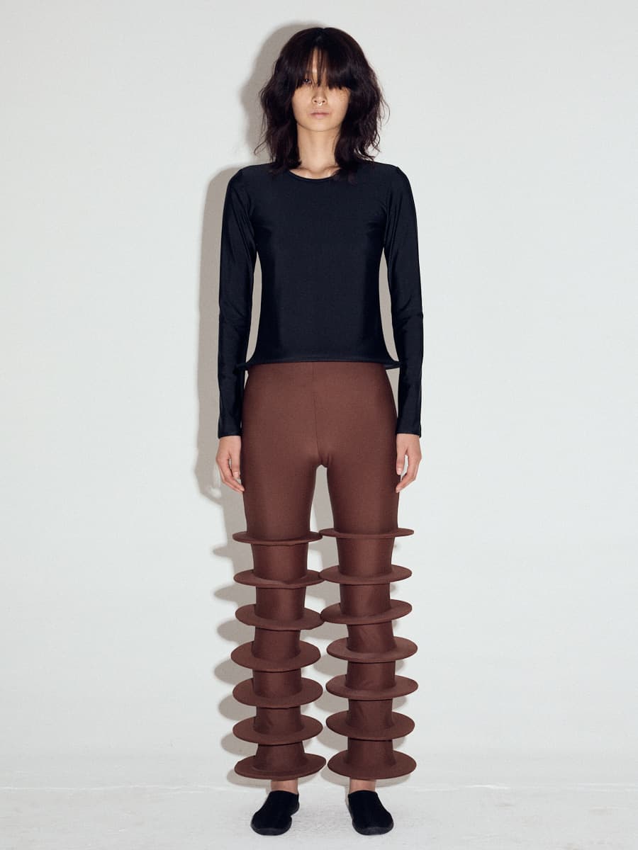 Discs Trousers in Pecan — vue 2