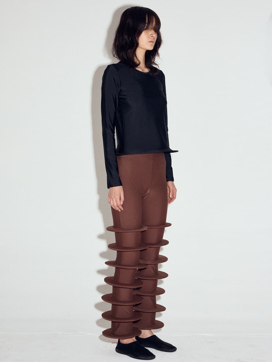 Discs Trousers in Pecan — vue 3