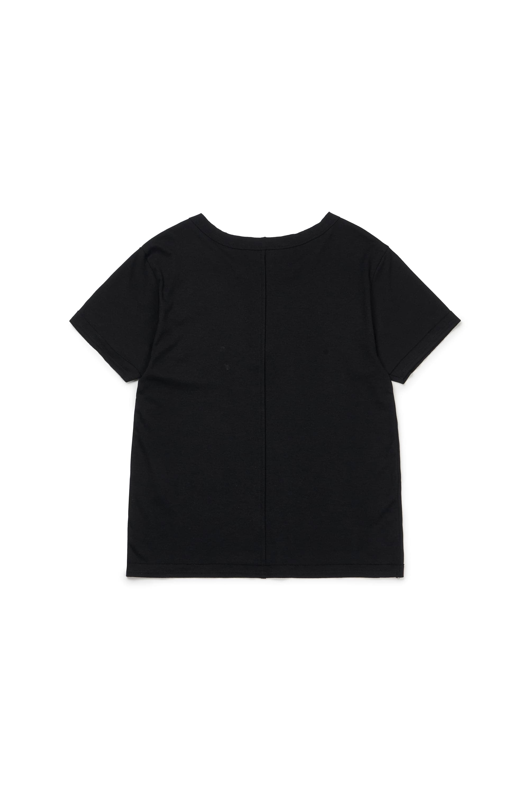 5 Button Henry Neck (Black) — vue 4