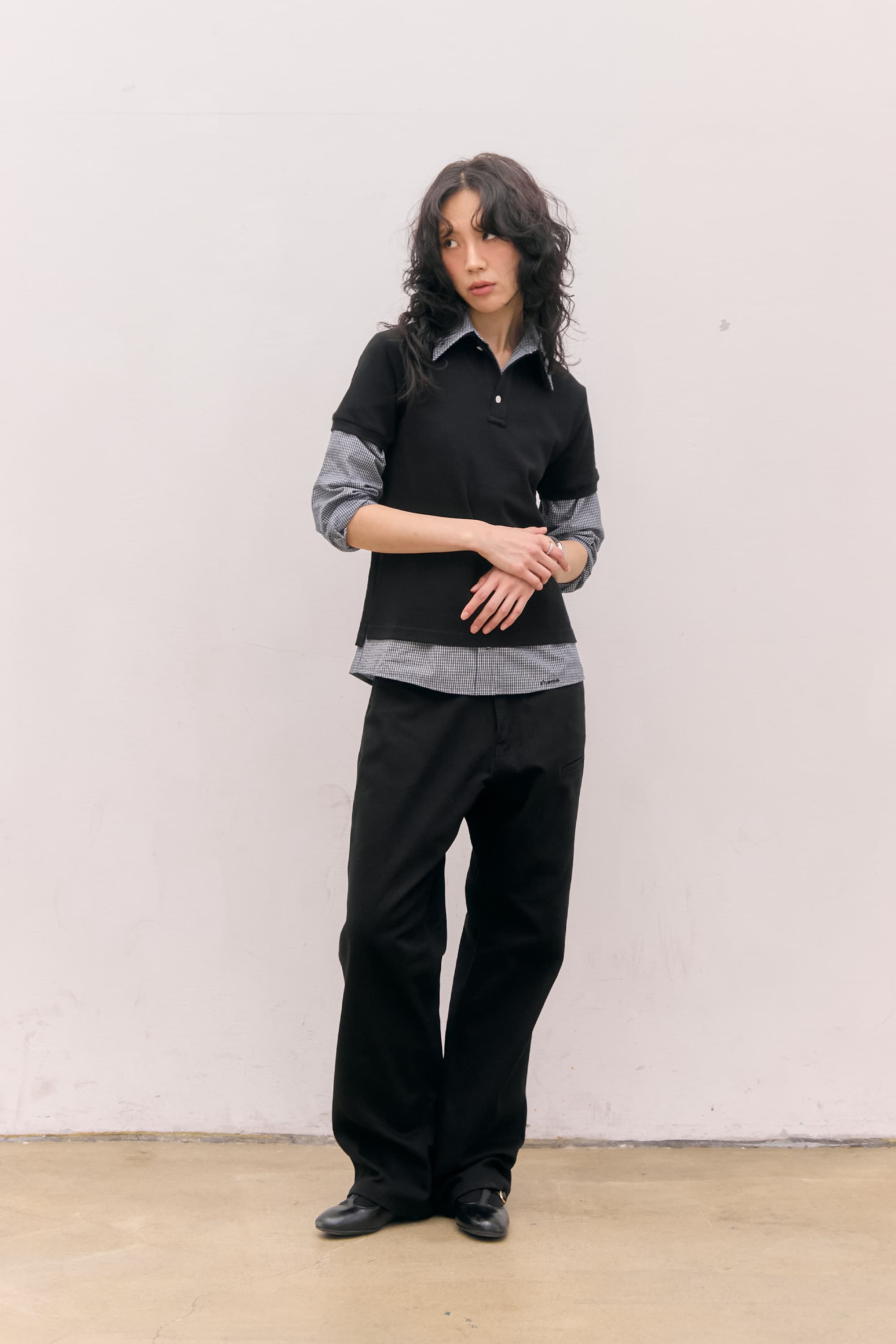 Classic Chino Pants (Black) — vue 4