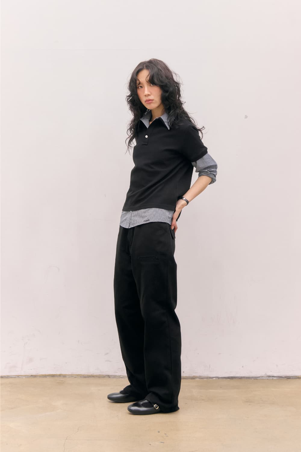 Classic Chino Pants (Black) — vue 8