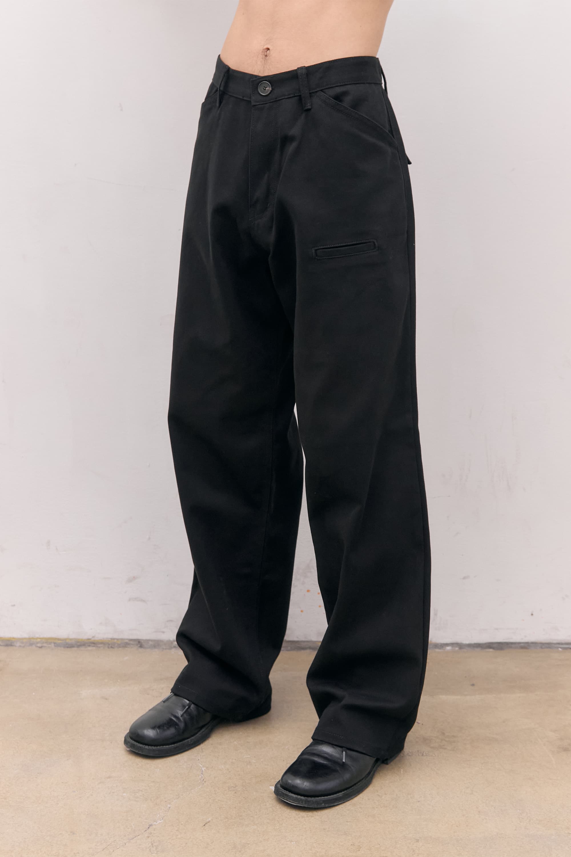 Classic Chino Pants (Black) — vue 1