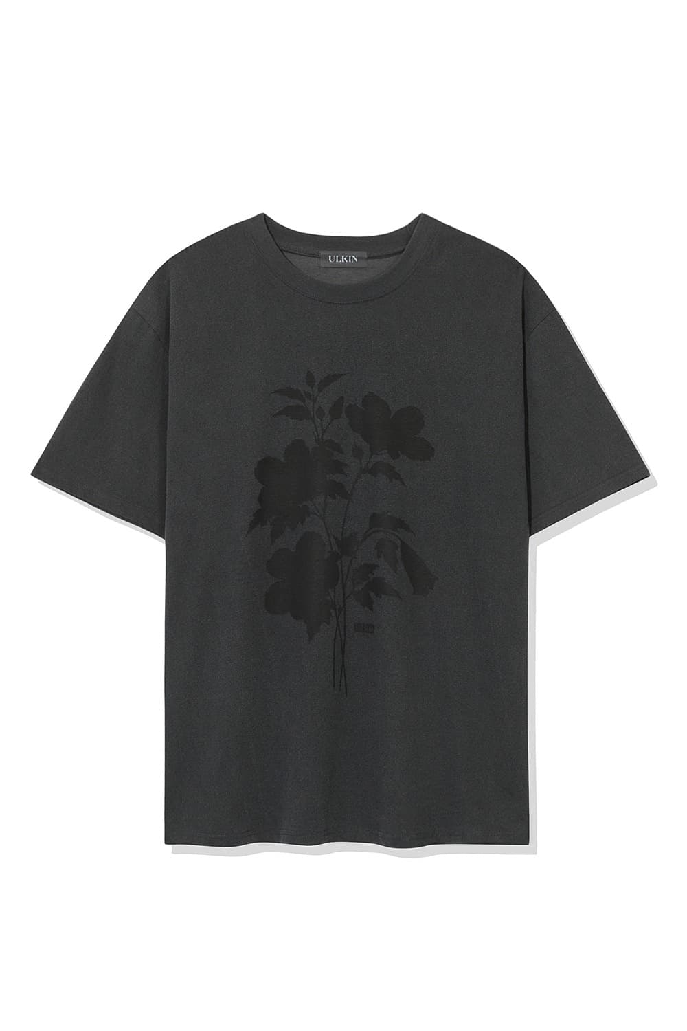 Muted MUGUNG Oversized Short Sleeve T-Shirt (Charcoal) — vue 1