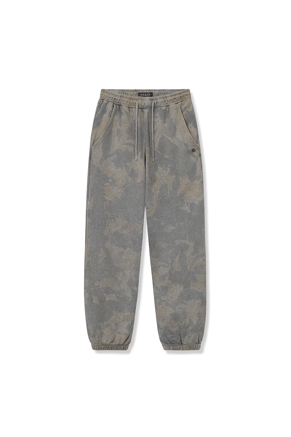 Batch No.2 Traditional-Dyed MUGUNG Heritage Sweatpants (Gray) — vue 1