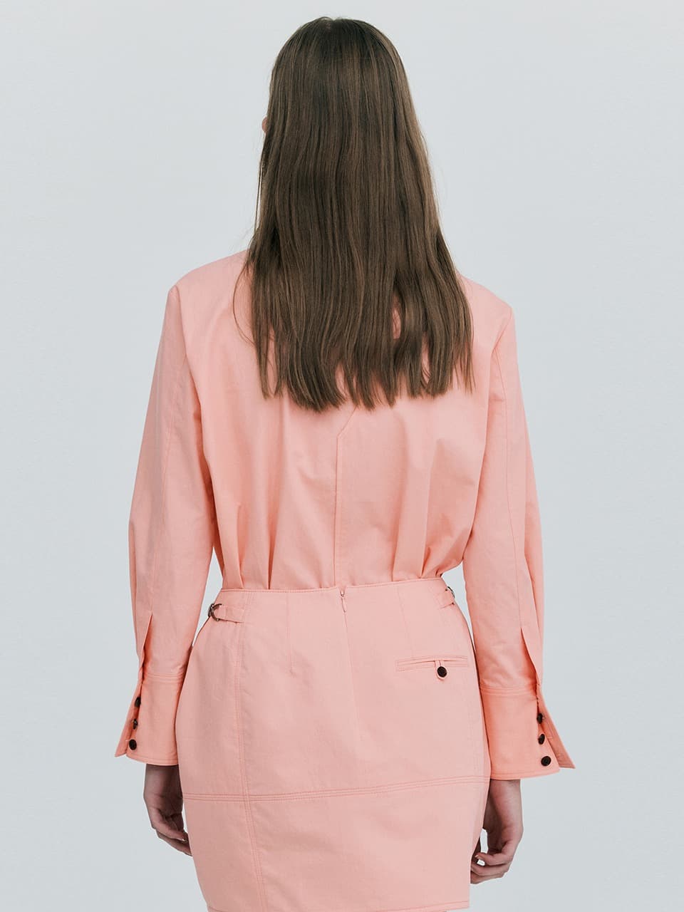 Regular Fit Shirts — Pink — vue 4