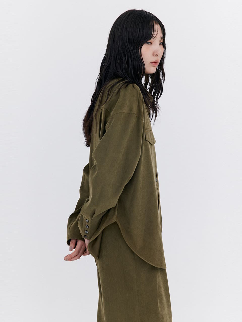 Cupra Over-Fit Shirt — Khaki — vue 4